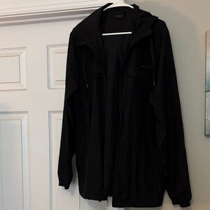 Oakley Men's Black Windbreaker Jacket